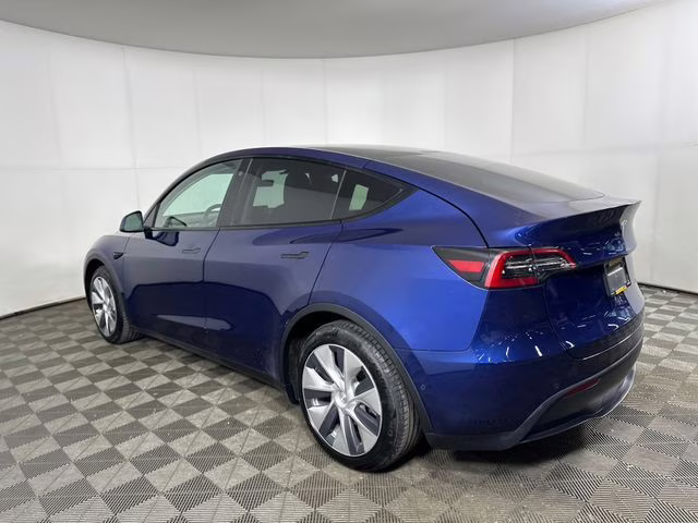 2021 Deep Blue Metallic Tesla Model Y Long Range AWD SUV
