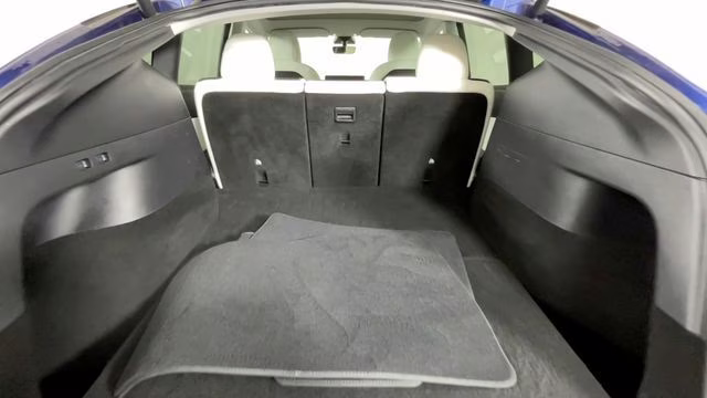 2021 Deep Blue Metallic Tesla Model Y Long Range AWD SUV