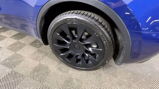 2021 Deep Blue Metallic Tesla Model Y Long Range AWD SUV