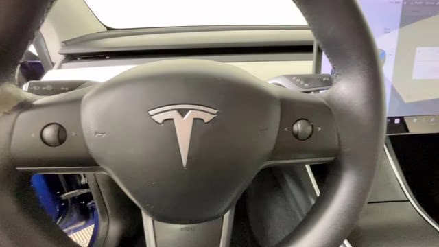 2021 Deep Blue Metallic Tesla Model Y Long Range AWD SUV