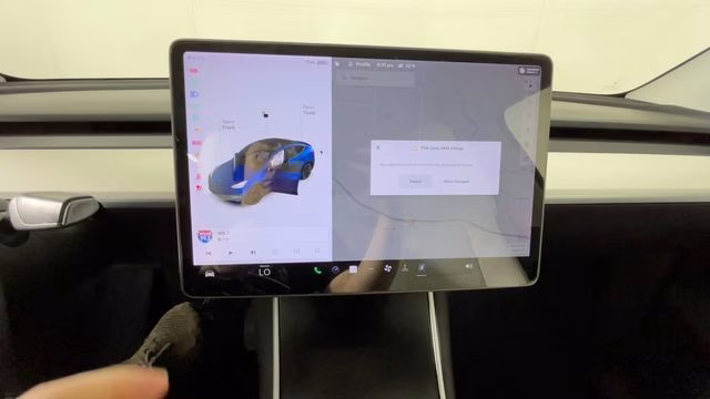 2021 Deep Blue Metallic Tesla Model Y Long Range AWD SUV