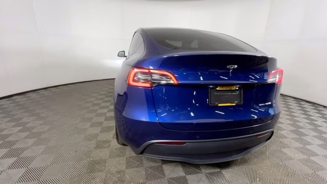 2021 Deep Blue Metallic Tesla Model Y Long Range AWD SUV