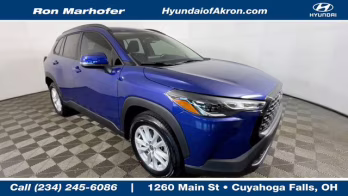2022 Blue Toyota Corolla Cross LE FWD SUV