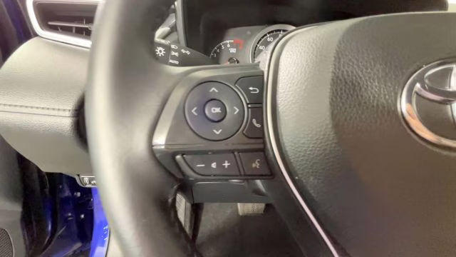 2022 Blue Toyota Corolla Cross LE FWD SUV