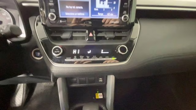 2022 Blue Toyota Corolla Cross LE FWD SUV