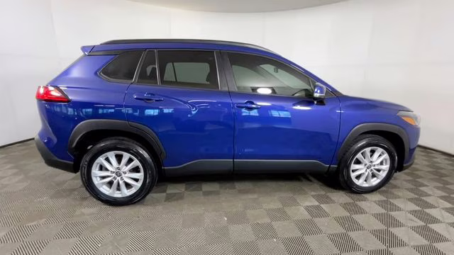 2022 Blue Toyota Corolla Cross LE FWD SUV