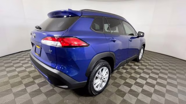 2022 Blue Toyota Corolla Cross LE FWD SUV