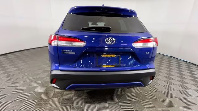2022 Blue Toyota Corolla Cross LE FWD SUV