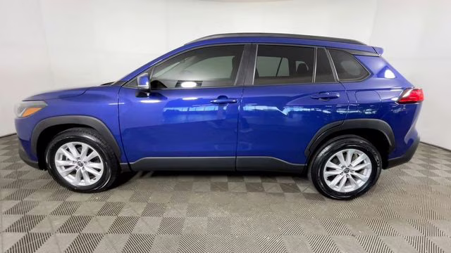 2022 Blue Toyota Corolla Cross LE FWD SUV