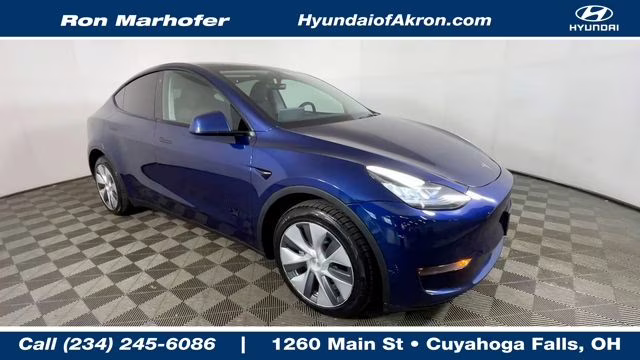 2023 Deep Blue Metallic Tesla Model Y Long Range AWD SUV