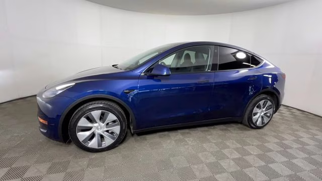 2023 Deep Blue Metallic Tesla Model Y Long Range AWD SUV
