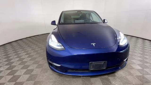 2023 Deep Blue Metallic Tesla Model Y Long Range AWD SUV
