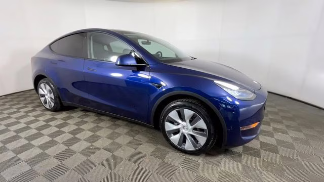 2023 Deep Blue Metallic Tesla Model Y Long Range AWD SUV