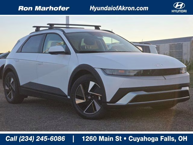 2025 Atlas White Matte Hyundai IONIQ 5 SEL AWD SUV