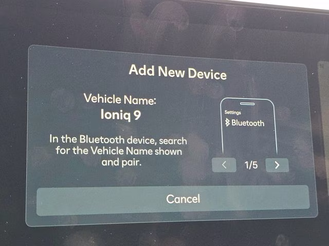2026 Cosmic Blue Hyundai IONIQ 9 SEL AWD SUV