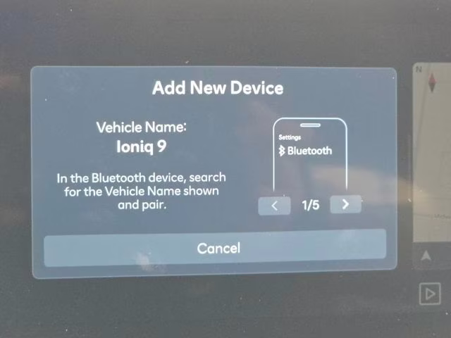 2026 Cosmic Blue Hyundai IONIQ 9 SEL AWD SUV