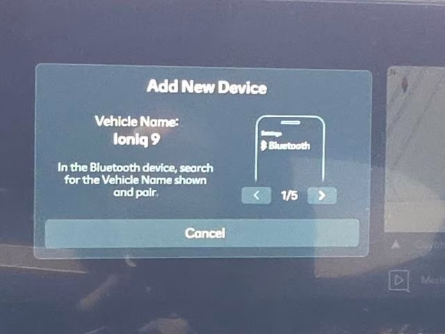 2026 Cosmic Blue Hyundai IONIQ 9 SEL AWD SUV
