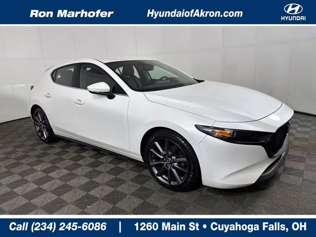 2020 Snowflake White Pearl Mica Mazda Mazda3 Preferred AWD Hatchback