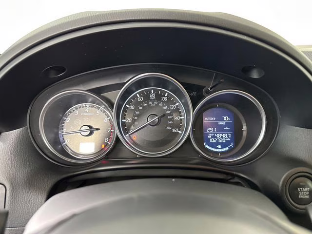 2016 Deep Crystal Blue Mica Mazda CX-5 Touring AWD SUV