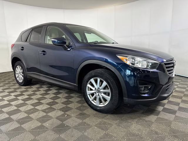 2016 Deep Crystal Blue Mica Mazda CX-5 Touring AWD SUV