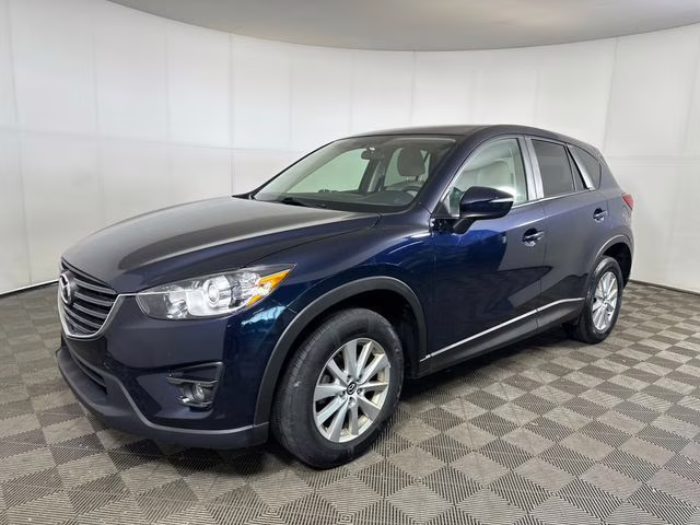2016 Deep Crystal Blue Mica Mazda CX-5 Touring AWD SUV