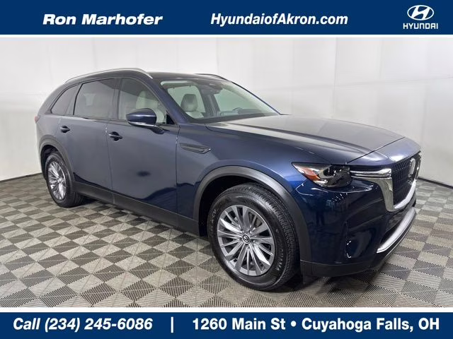2024 Deep Crystal Blue Mica Mazda CX-90 3.3 Turbo Preferred AWD SUV