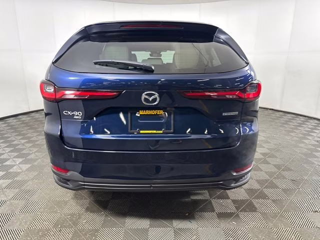 2024 Deep Crystal Blue Mica Mazda CX-90 3.3 Turbo Preferred AWD SUV