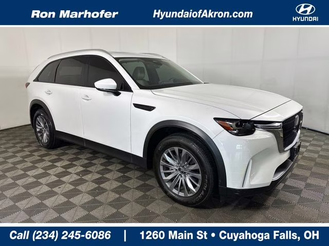 2024 Rhodium White Premium Mazda CX-90 3.3 Turbo Preferred AWD SUV