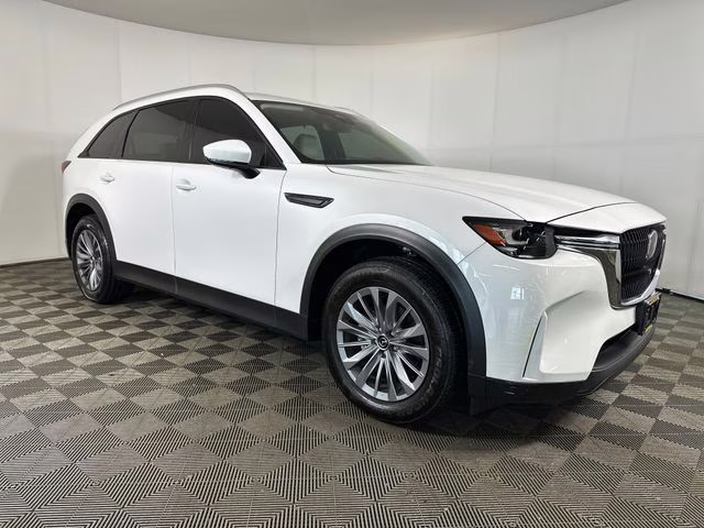 2024 Rhodium White Premium Mazda CX-90 3.3 Turbo Preferred AWD SUV