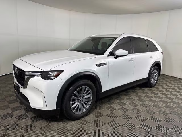 2024 Rhodium White Premium Mazda CX-90 3.3 Turbo Preferred AWD SUV