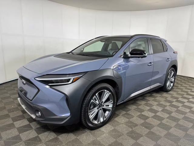 2023 Harbor Mist Gray Pearl Subaru Solterra Limited AWD SUV