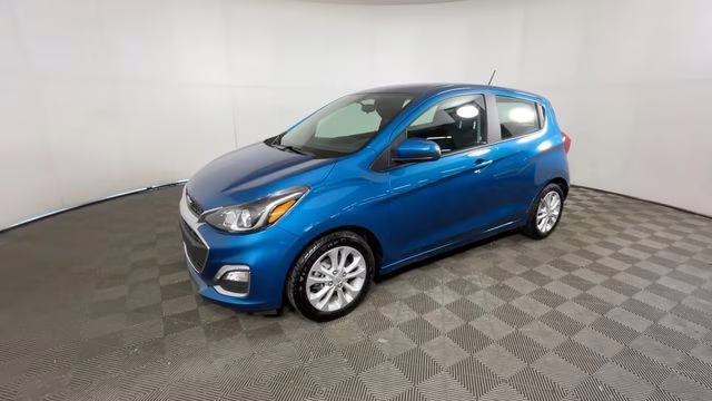 2019 Caribbean Blue Metallic Chevrolet Spark 1LT FWD Hatchback