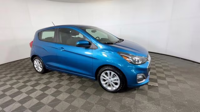 2019 Caribbean Blue Metallic Chevrolet Spark 1LT FWD Hatchback