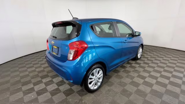 2019 Caribbean Blue Metallic Chevrolet Spark 1LT FWD Hatchback