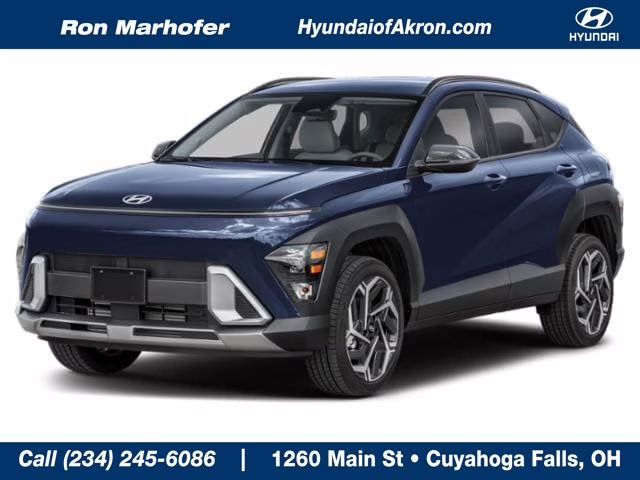 2026 Denim Blue Pearl Hyundai Kona SEL Premium AWD SUV