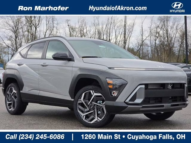 2026 Cyber Gray Metallic Hyundai Kona SEL Premium AWD SUV