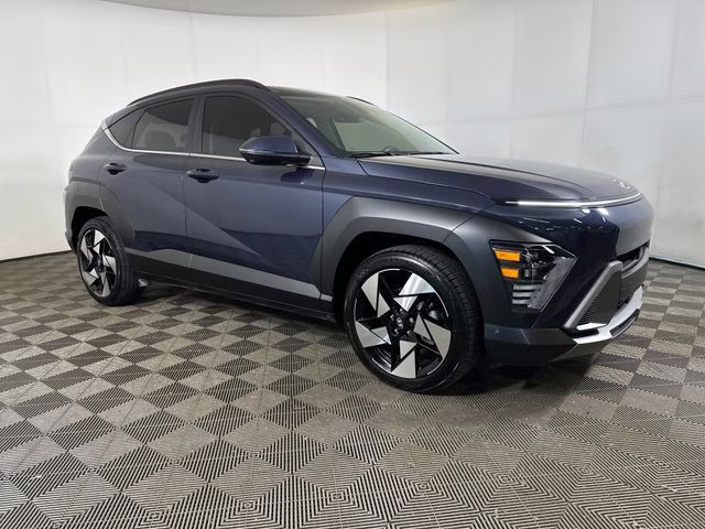 2024 Denim Blue Pearl Hyundai Kona Limited FWD SUV