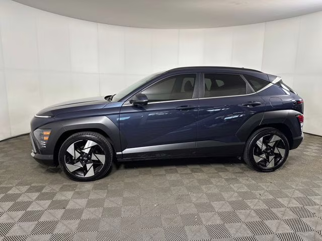 2024 Denim Blue Pearl Hyundai Kona Limited FWD SUV