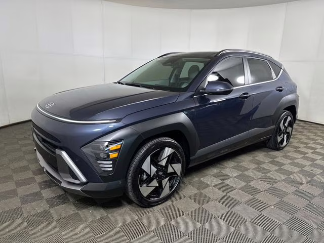 2024 Denim Blue Pearl Hyundai Kona Limited FWD SUV