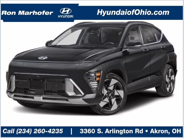 2026 Abyss Black Pearl Hyundai Kona Limited FWD SUV