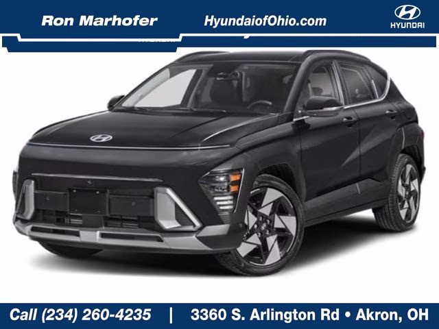 2026 Abyss Black Pearl Hyundai Kona Limited FWD SUV