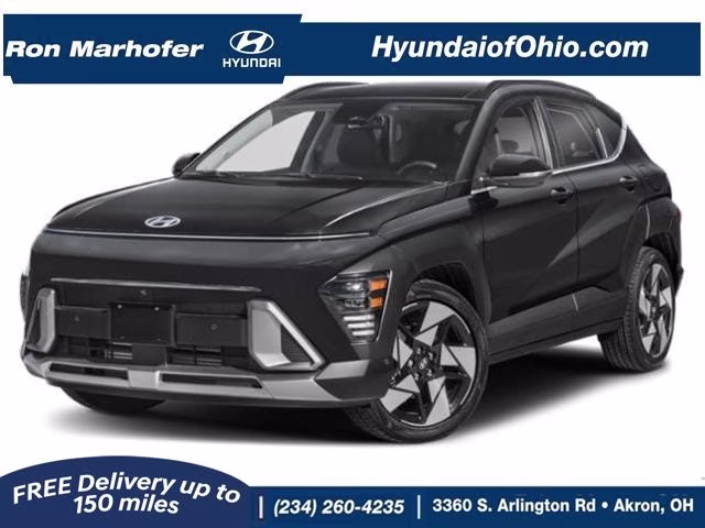 2026 Abyss Black Pearl Hyundai Kona Limited FWD SUV