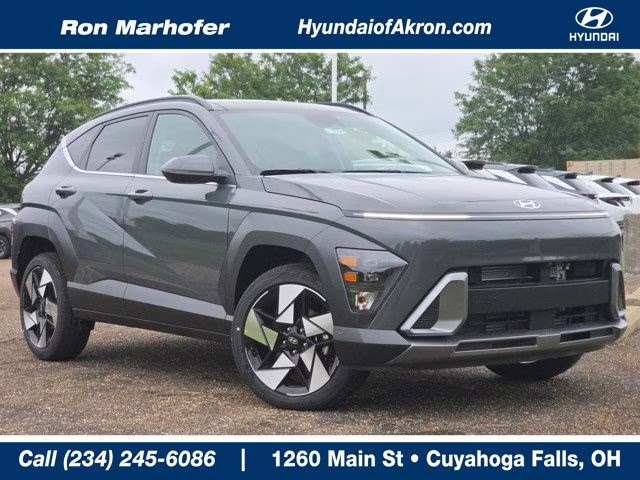 2026 Ecotronic Gray Pearl Hyundai Kona Limited AWD SUV