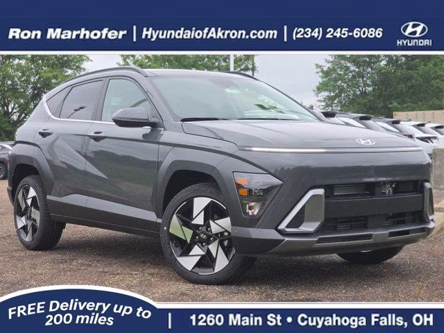 2026 Ecotronic Gray Pearl Hyundai Kona Limited AWD SUV