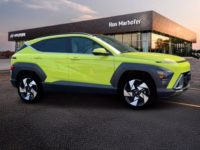 2026 Neoteric Yellow Hyundai Kona Limited AWD SUV