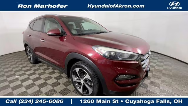 2016 Ruby Wine Hyundai Tucson Limited AWD SUV