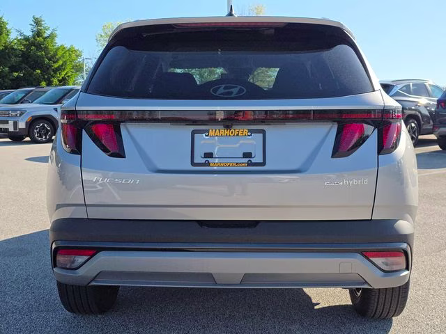 2026 Shimmering Silver Hyundai Tucson Hybrid SEL AWD SUV