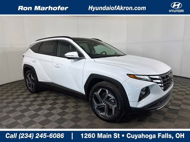 2024 White Pearl Hyundai Tucson Hybrid Limited AWD SUV