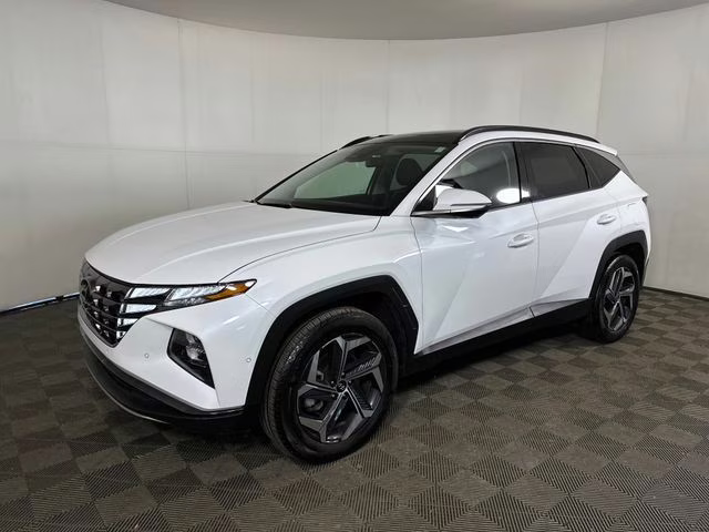 2024 White Pearl Hyundai Tucson Hybrid Limited AWD SUV