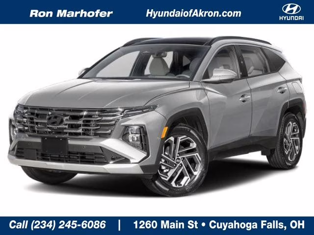 2026 Shimmering Silver Hyundai Tucson Hybrid Limited AWD SUV